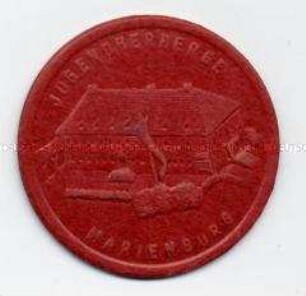 Deutsches Jugendherbergswerk, "Jugendherberge Marienburg", Reichsstraßensammlung zum Reichswerbe- und Opfertag des RV-DJH vom Mai 1938