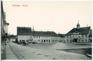 Ortrand. Markt
