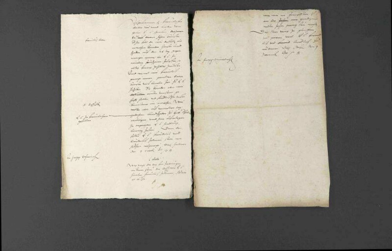 Pfalzgraf Ottheinrich bedankt sich bei Herzog Christoph von Württemberg, dass ihm dieser zu seiner Beratung bei einem mit seiner Landschaft gehaltenen Ausschusstag den württembergischen Rat Hans Landschad zugeschickt hat und gibt Nachricht von erhaltenen Zeitungen.