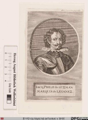 Bildnis Diego Felipe de Guzmán, 1. marqués de Leganés