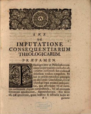 De Imputatione Consequentiarum Theologicarum