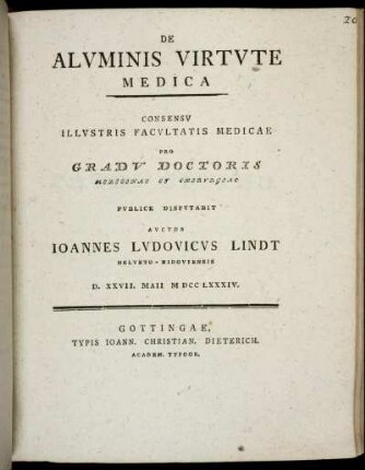 De Aluminis Virtute Medica