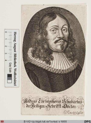 Bildnis Andreas Christoph Schubart