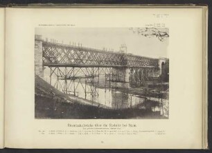 Eisenbahnbrücke über die Rednitz bei Stein.