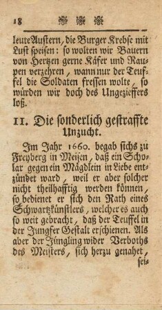 11. Die sonderlich gestraffte Unzucht