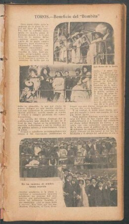 Toros - Beneficio del "Bombita"