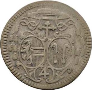 Münze, 4 Kreuzer (Batzen), 4 Kreuzer, 1750