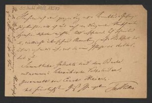 Brief an B. Schott's Söhne : 25.02.1877