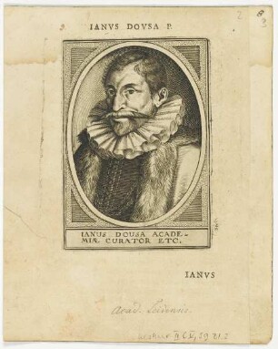 Bildnis der Ianus Dousa