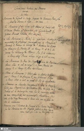Commentarii Historici, quos Memoires vocant