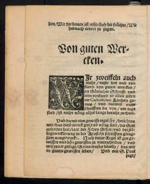 Von guten Wercken.