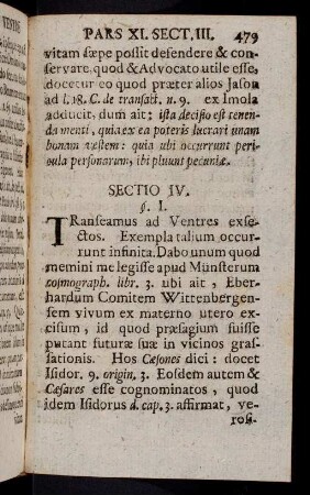 479-486, Sectio IV