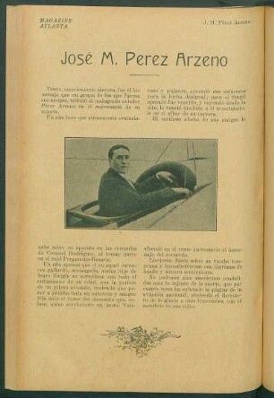 José [María] Pérez Arzeno