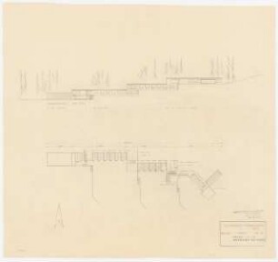 Kinderheim, Schwarzerden/Rhön: Ansicht, Grundriss 1:200
