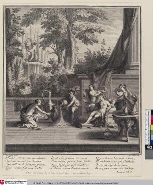 [Venus und Psyche; Psyché démêlant les grains]