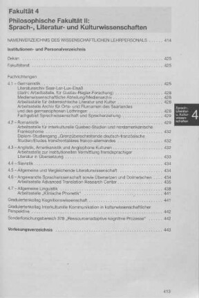 Philosophische Fakultät II: Sprach-, Literatur- und Kulturwissenschaften
