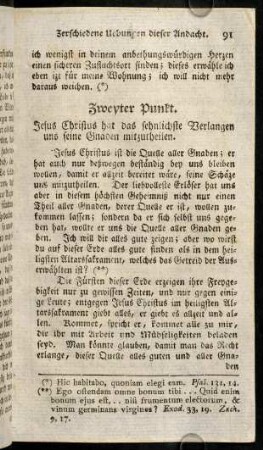 91-98, Zweyter Punkt.