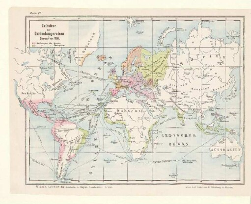 Zeitalter der Entdeckungsreisen & Europa um 1550