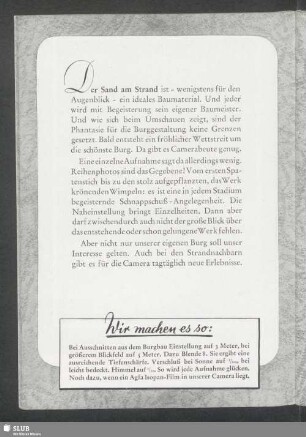 Der Sand am Strand
