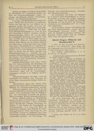 4: Allerlei Fragen, Wünsche und Beschwerden, [4]
