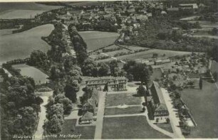 Ansichtskarte: Flugzeugaufnahme Meißdorf