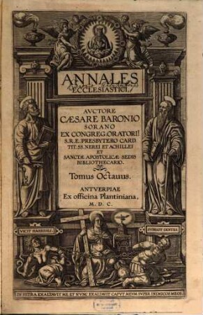Annales Ecclesiastici, Tomus Octauus