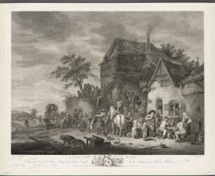 A Country Wake, Blatt 47 der Folge "The Most Capital Paintings in England (Sculptura Britannica)"
