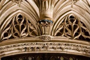 Frankreich. Midi Pyrenees. Tarn. Albi. Cathedrale Sainte Cecile. Geweiht 1480. Lettner