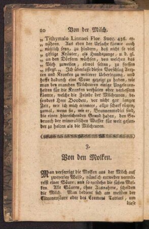 3. Von den Molken