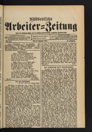 Nr. 51/52. Den 23. Dezember 1906.