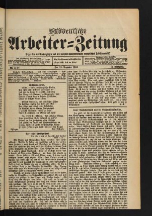 Nr. 51/52. Den 23. Dezember 1906.