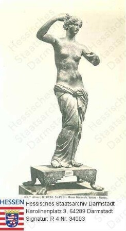 Italien, Neapel / Nationalmuseum, Skulptur 'Venere (Venus) Nocera'