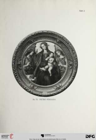 Tafel I-XVIII