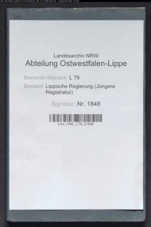 Steueruntererheber im Flecken Schwalenberg