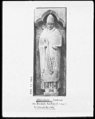 Bischof Adelog, gestorben 1190