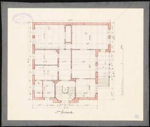 Wohnhaus: Grundriss Erdgeschoss