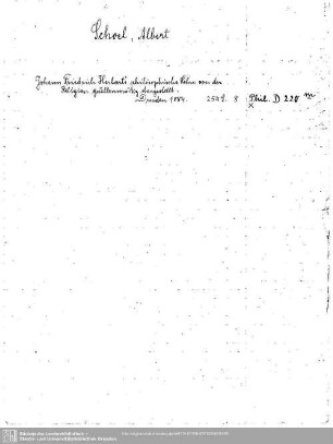 Schoel, Albert