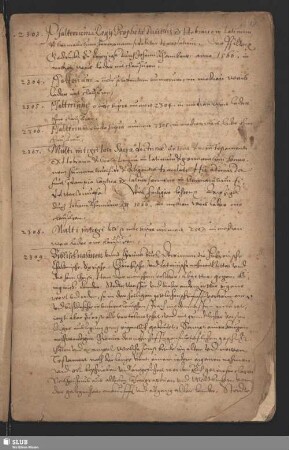 4. Ungebundene Fortsetzung von Bibl.Arch.I.Ba,Vol.23: Enthält die Nummern 2303-2595.
