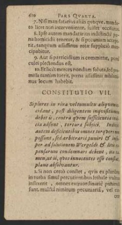 Constitutio VII.