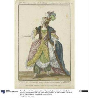 Gallerie des Modes et du Costume Français: Vêtement d'Idamé dans l'Orphelin de la Chine. bb.151