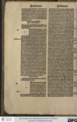 Eiusdem divi Augustini de eodem psalmo tractatus incipit.