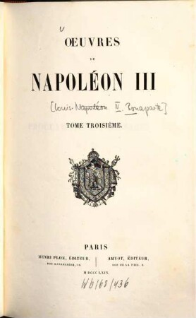 Oeuvres de Napoléon III. 3