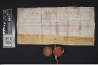Wimpfen: Erzbischof Johann Friedrich Karl von Mainz führt als Bischof von Worms nach dem Tod des Wolfgang Bußfeld (Buz-), Stiftsherrn in Wimpfen, Johann Wilhelm Rudolf in dessen vakant gewordene Stelle ein und verleiht ihm alle Rechte, Einkünfte und Zugehörungen.