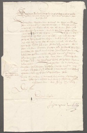 Jean T'Serclaes de Tilly (1559 - 1632) Autographen: Briefe von Jean T'Serclaes de Tilly an verschiedene Adressaten - BSB Autogr.Cim. Tilly, Johann von. 5, Jean T'Serclaes de Tilly (1559 - 1632) Autographen: Brief von Jean T'Serclaes de Tilly an Johann Christoph von Ruepp - BSB Autogr.Cim. Tilly, Johann von.5