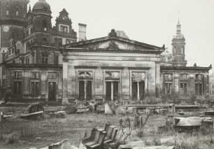 Dresden. Altstädter Hauptwache. Nordwest-Seite