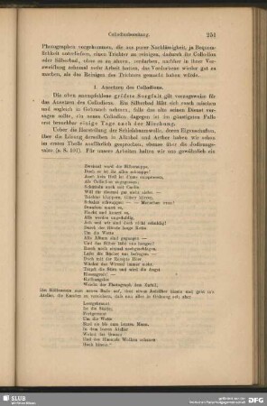 1. Ansetzen des Collodions