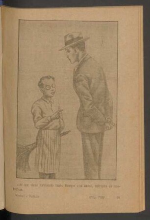 ... si me viese hablando tanto tiempo con usted, entraría en sospechas. - [Ilustración]