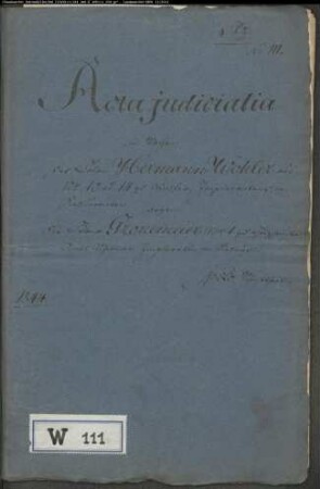 Wöhler, Hermann zu Wülfer gegen Gronemeier zu Holzhausen