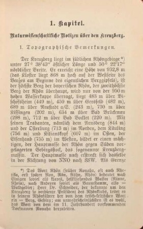 1. Topographische Bemerkungen.