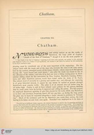Chapter VII. Chatham